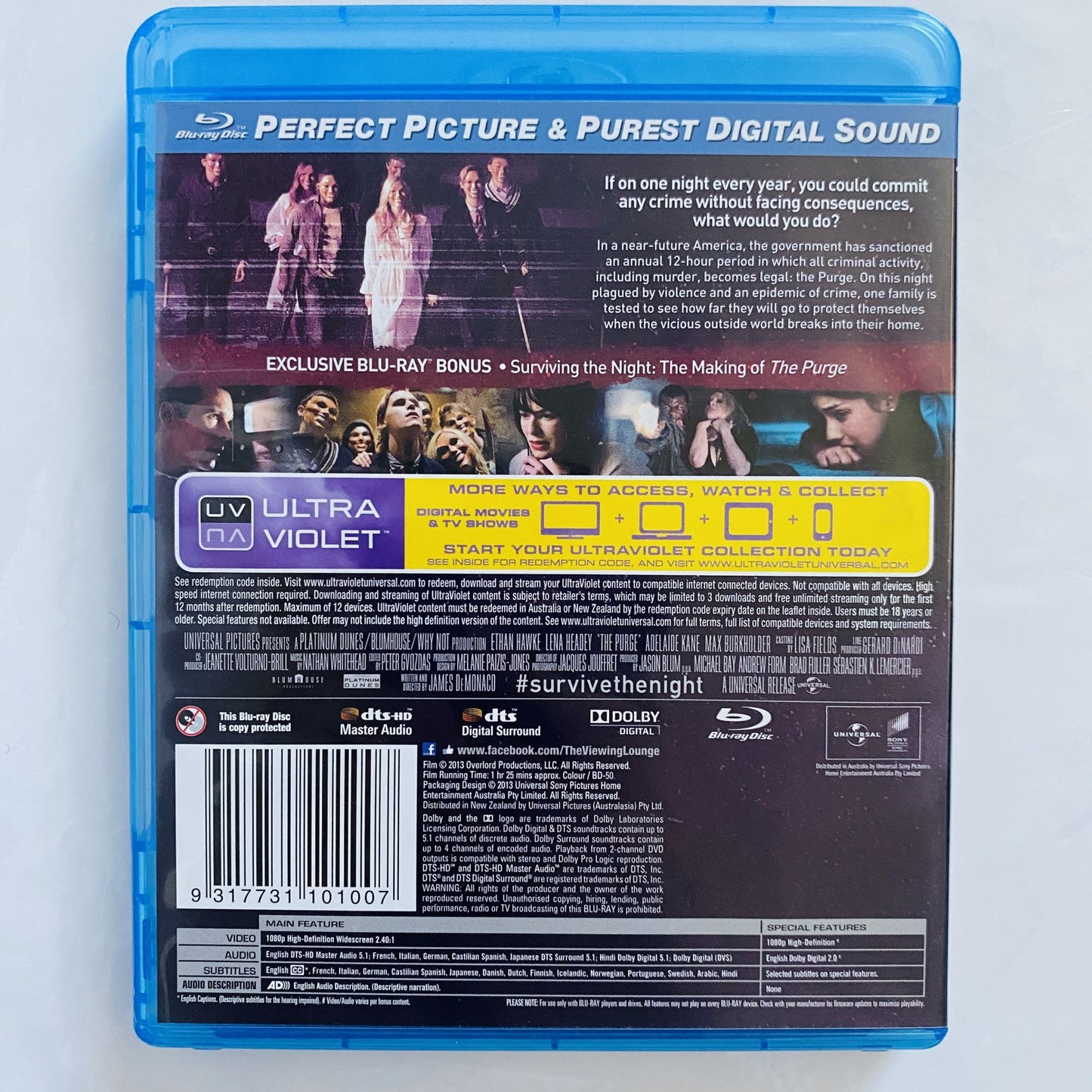 The Purge - Blu-Ray