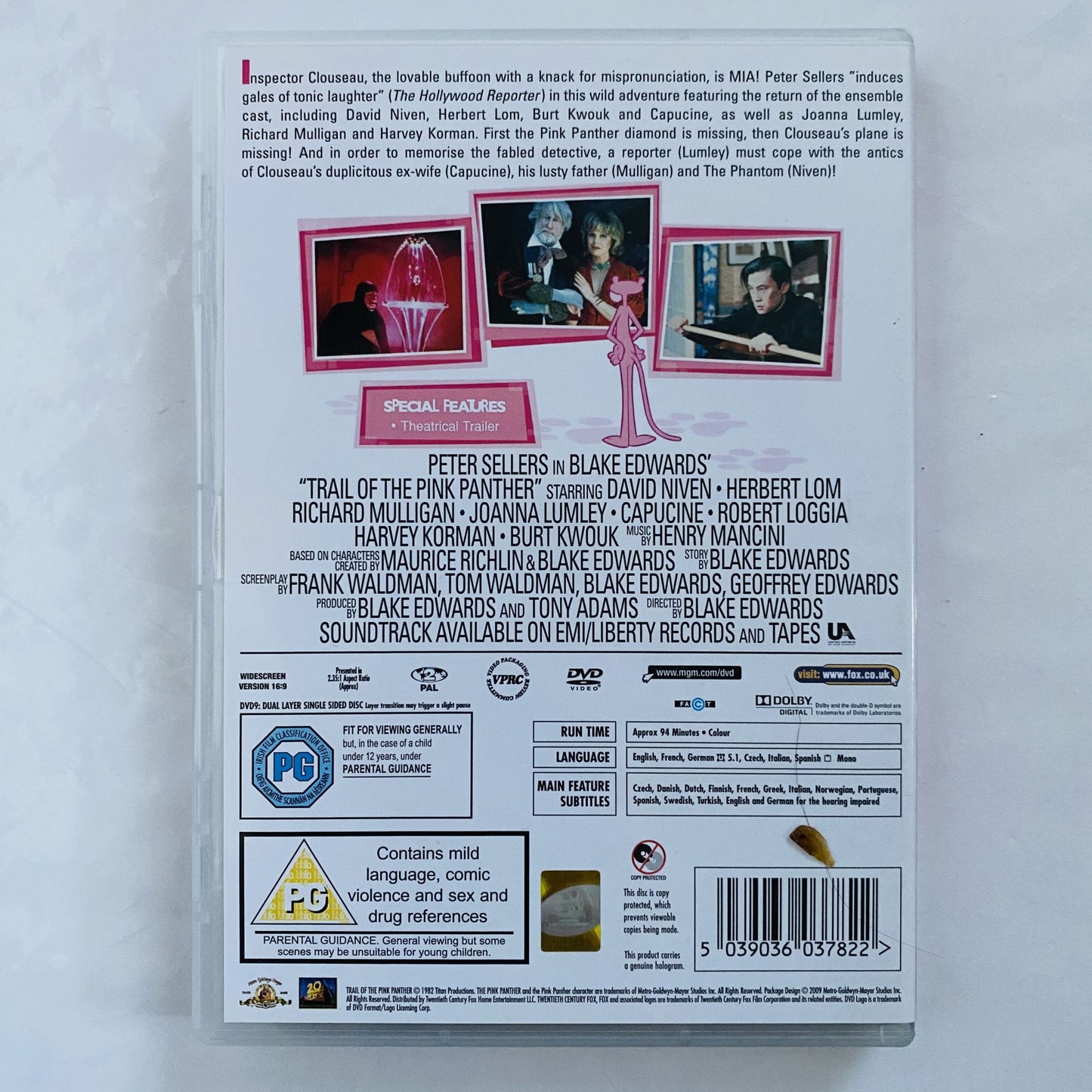 Trail of the Pink Panther - DVD
