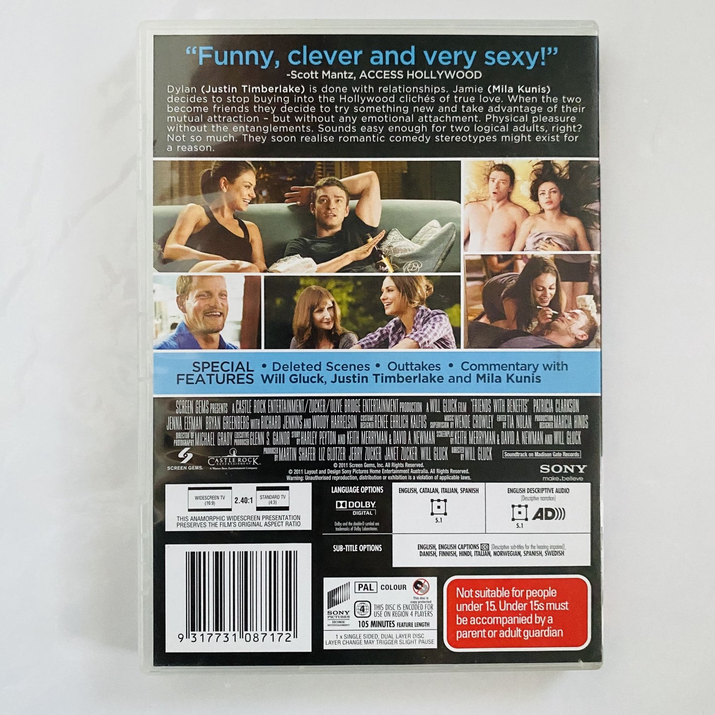 Friends With Benefits - DVD