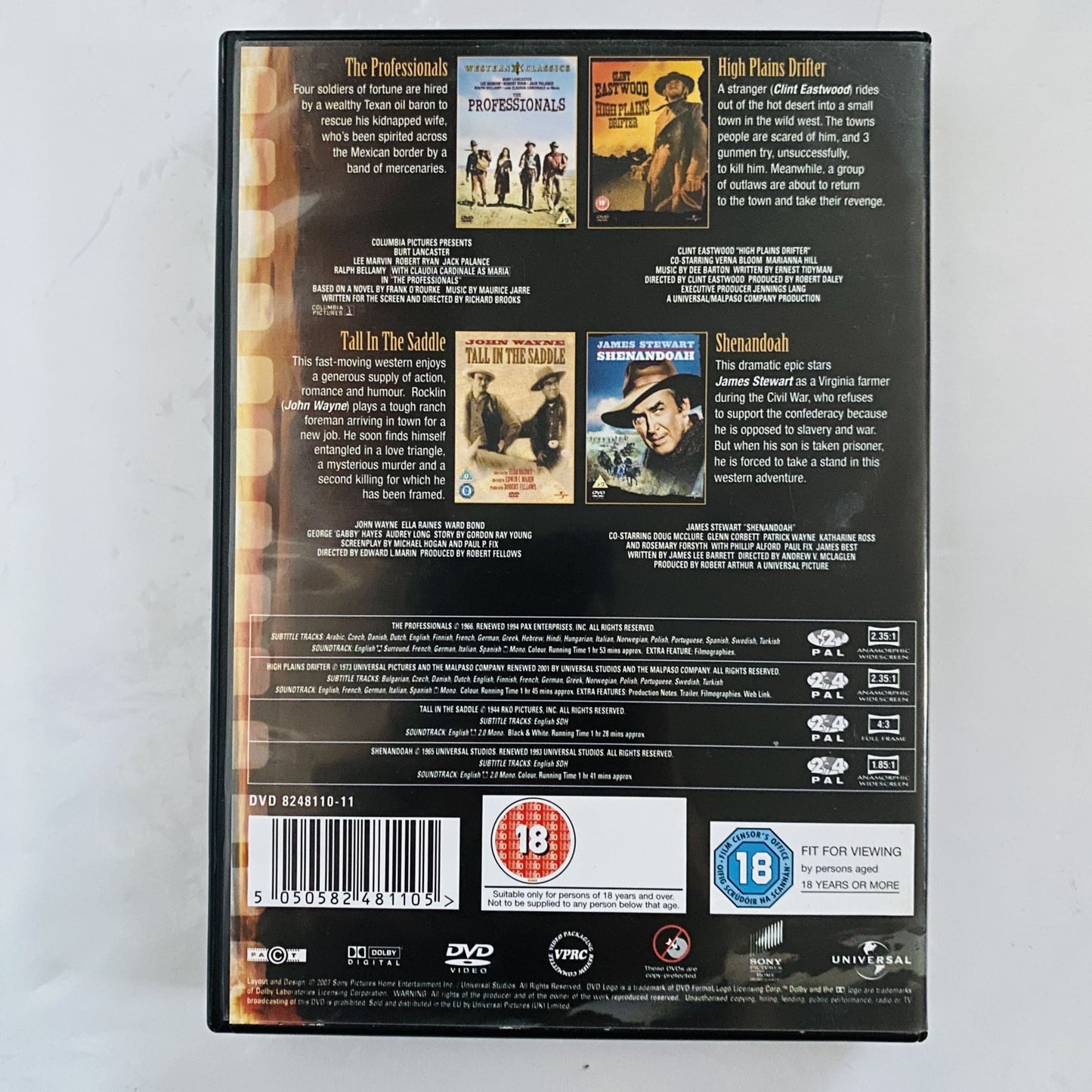 Westerns Classic Cuts Collection - DVD