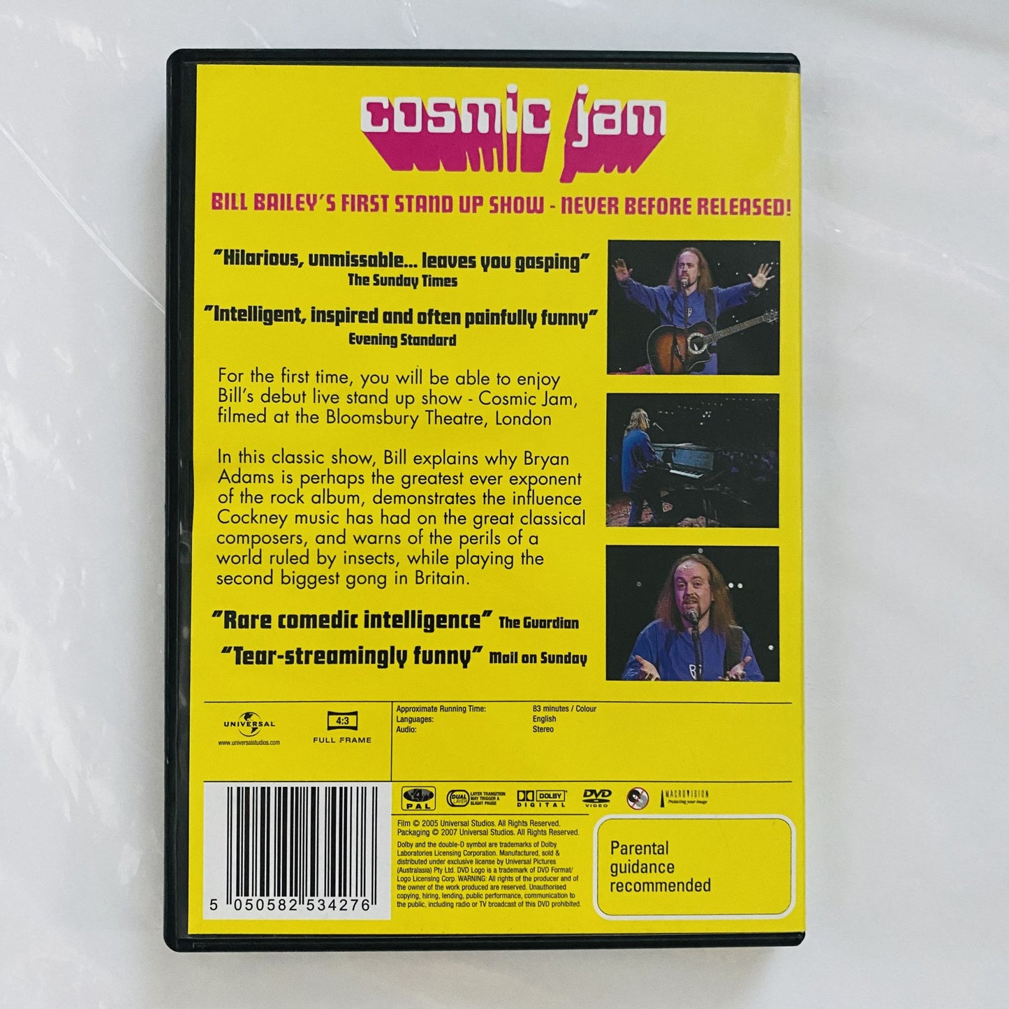 Bill Bailey Live Cosmic Jam - DVD