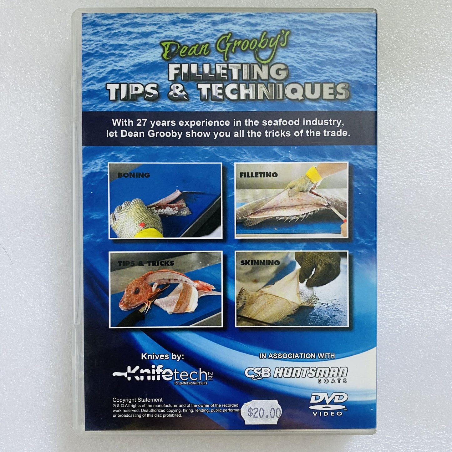 Filleting Tips & Techniques - DVD
