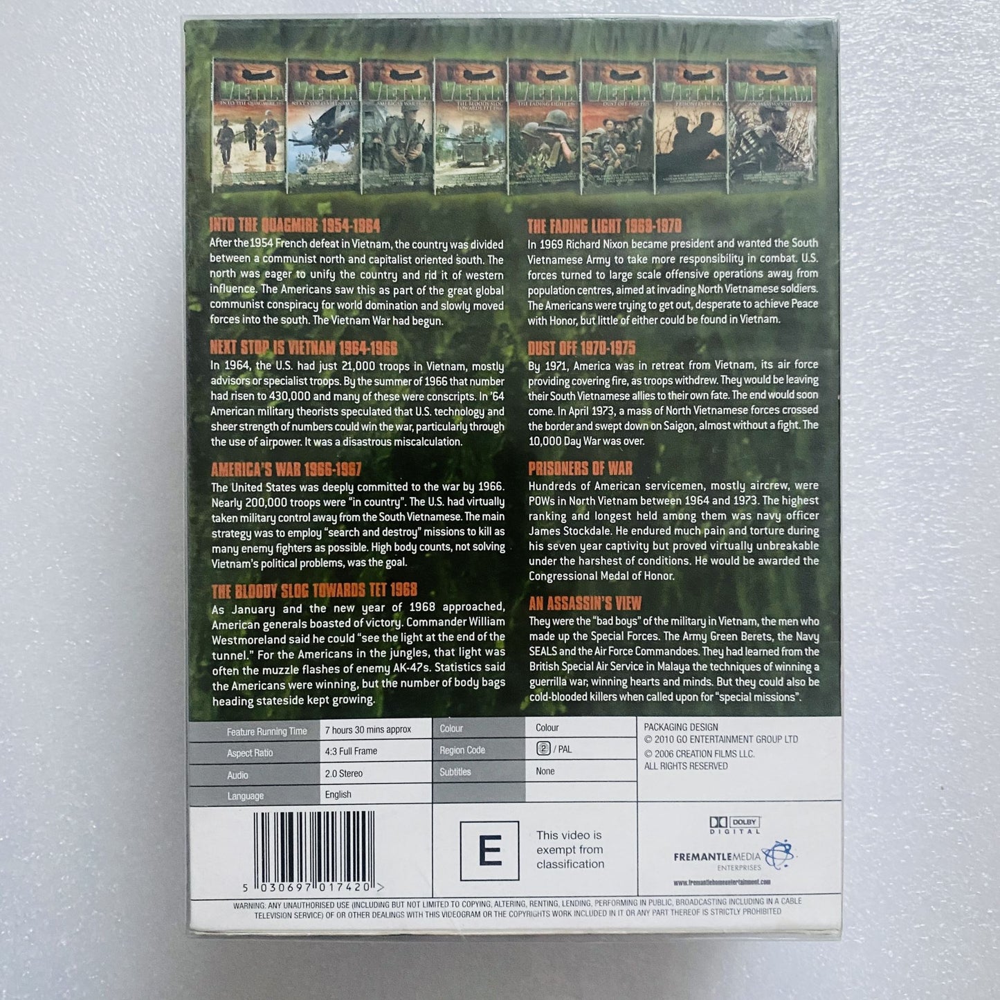 Vietnam 8 DVD Box Set - DVD