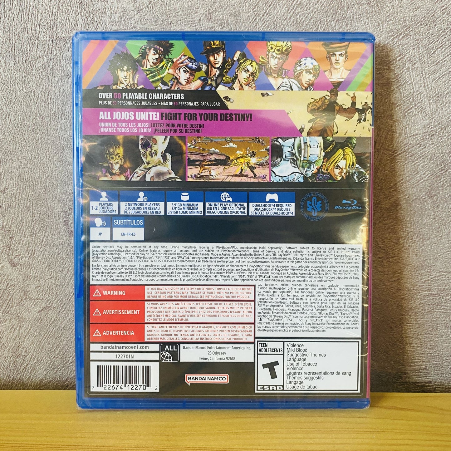 JoJo's Bizarre Adventure: All-Star Battle R - PS4
