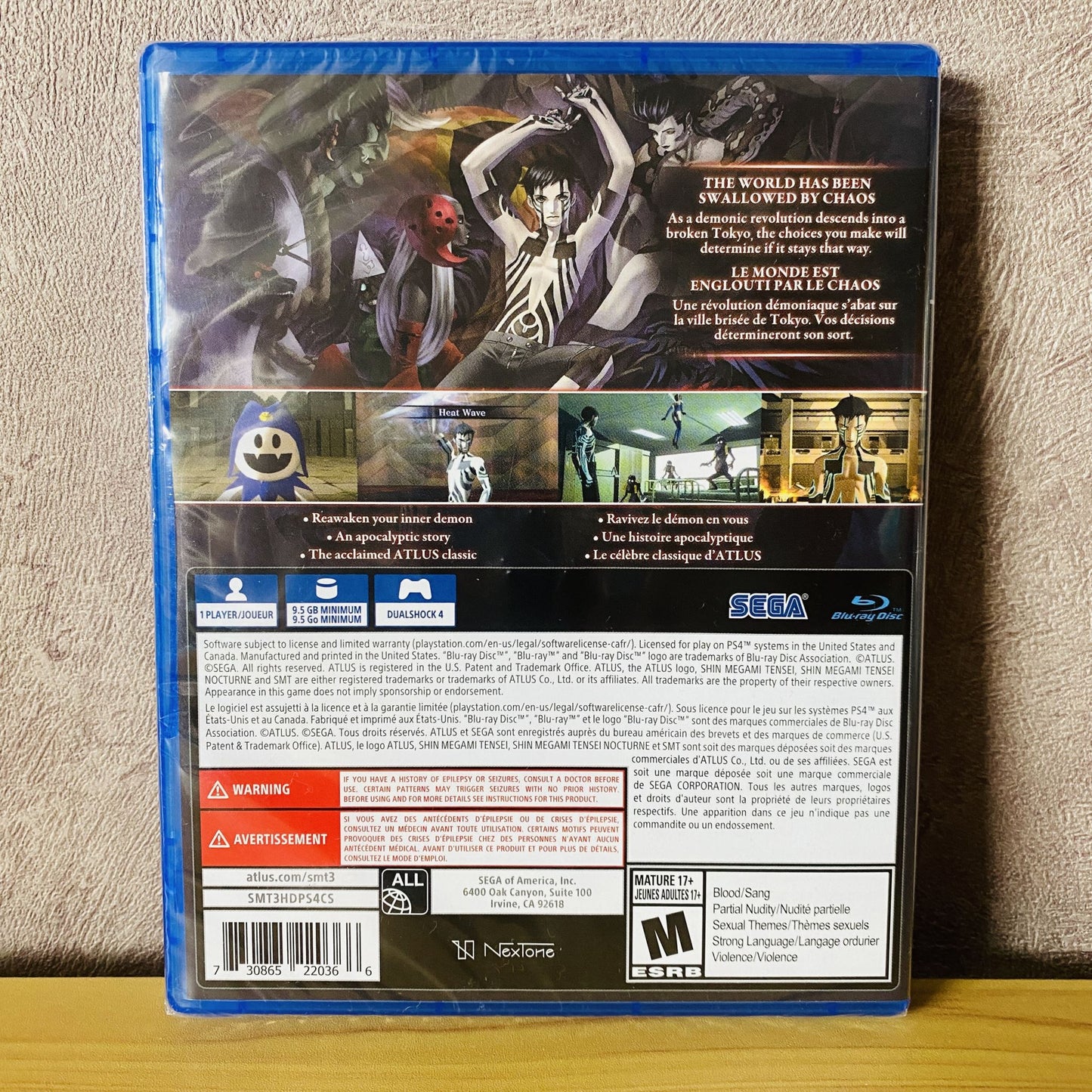 Shin Megami Tensei III: Nocturne HD Remaster - PS4
