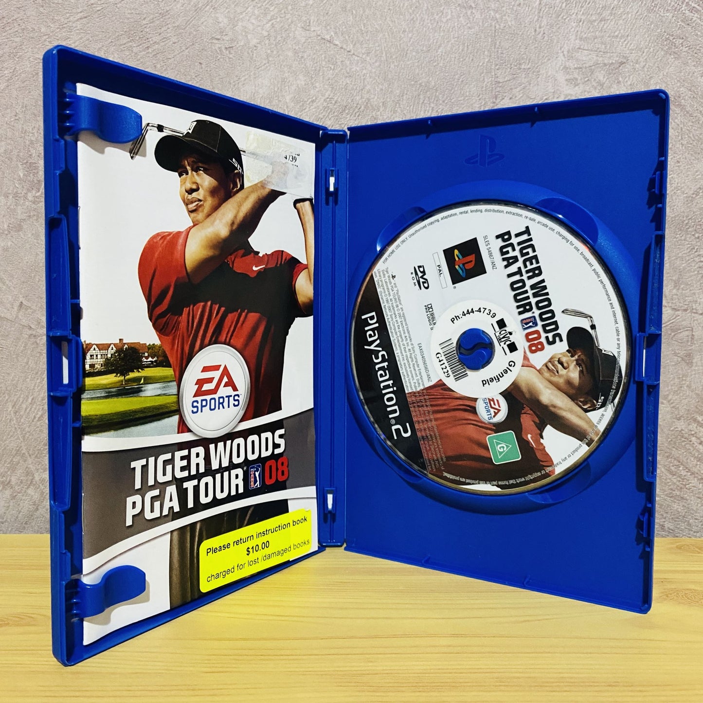 Tiger Woods PGA Tour 08 - PS2