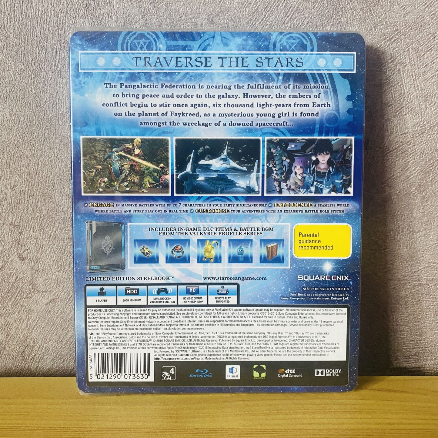 Star Ocean V: Integrity & Faithlessness Limited Edition - PS4