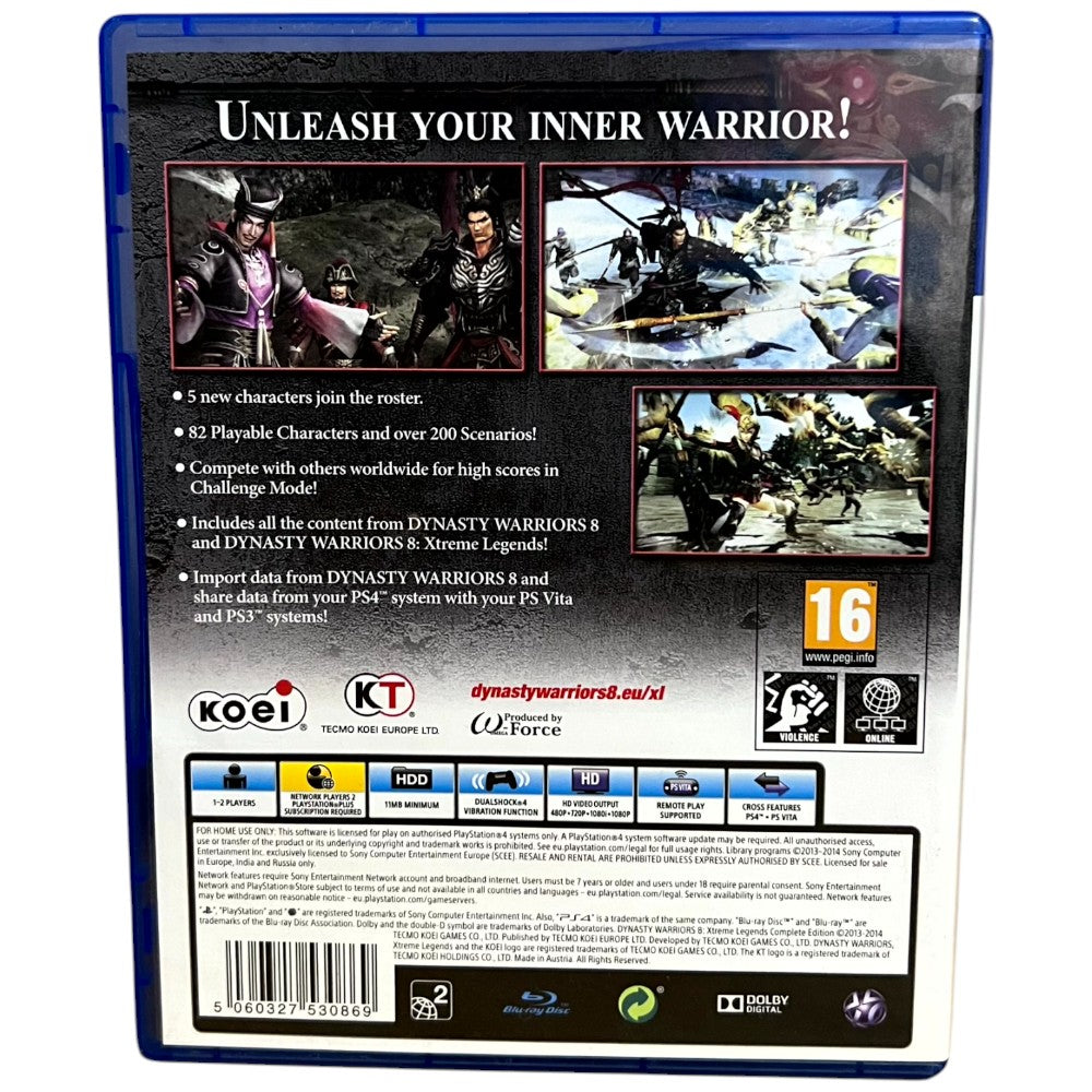 Dynasty Warriors 8: Xtreme Legends - Complete Edition - PS4