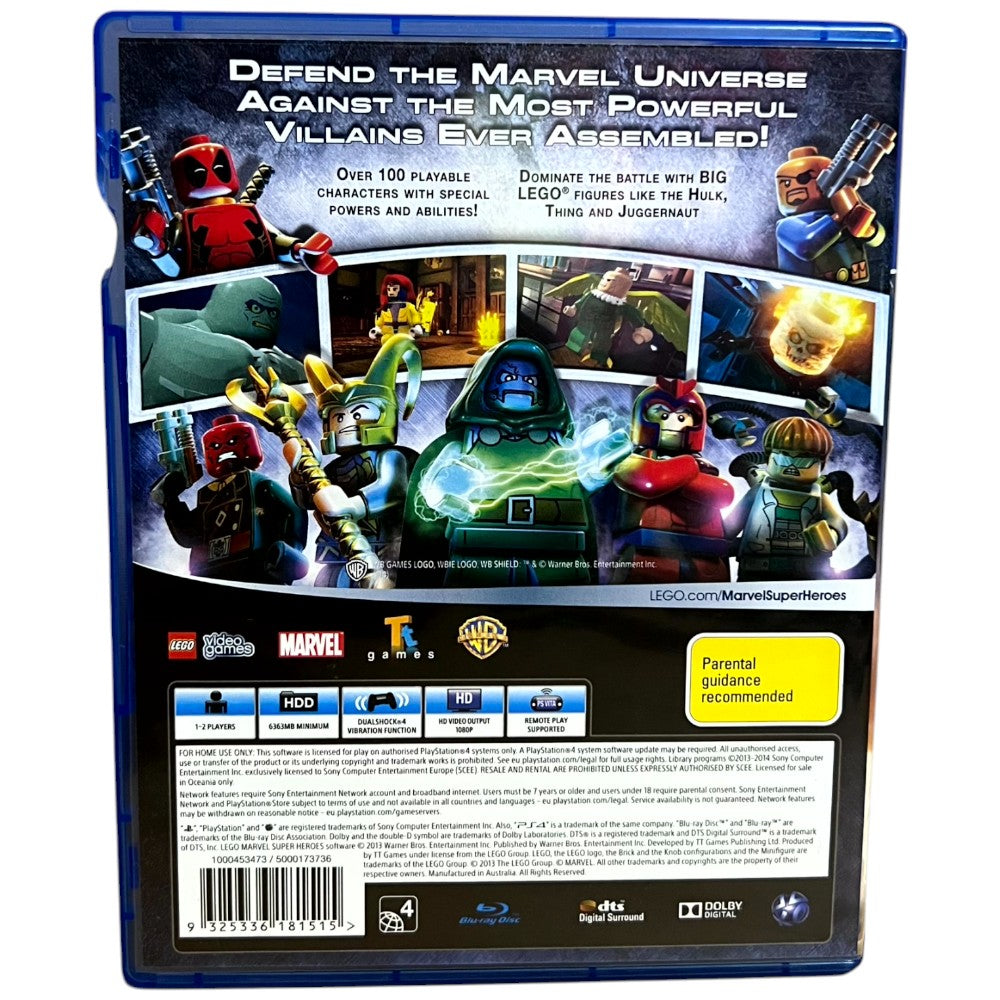 LEGO Marvel Super Heroes - PS4