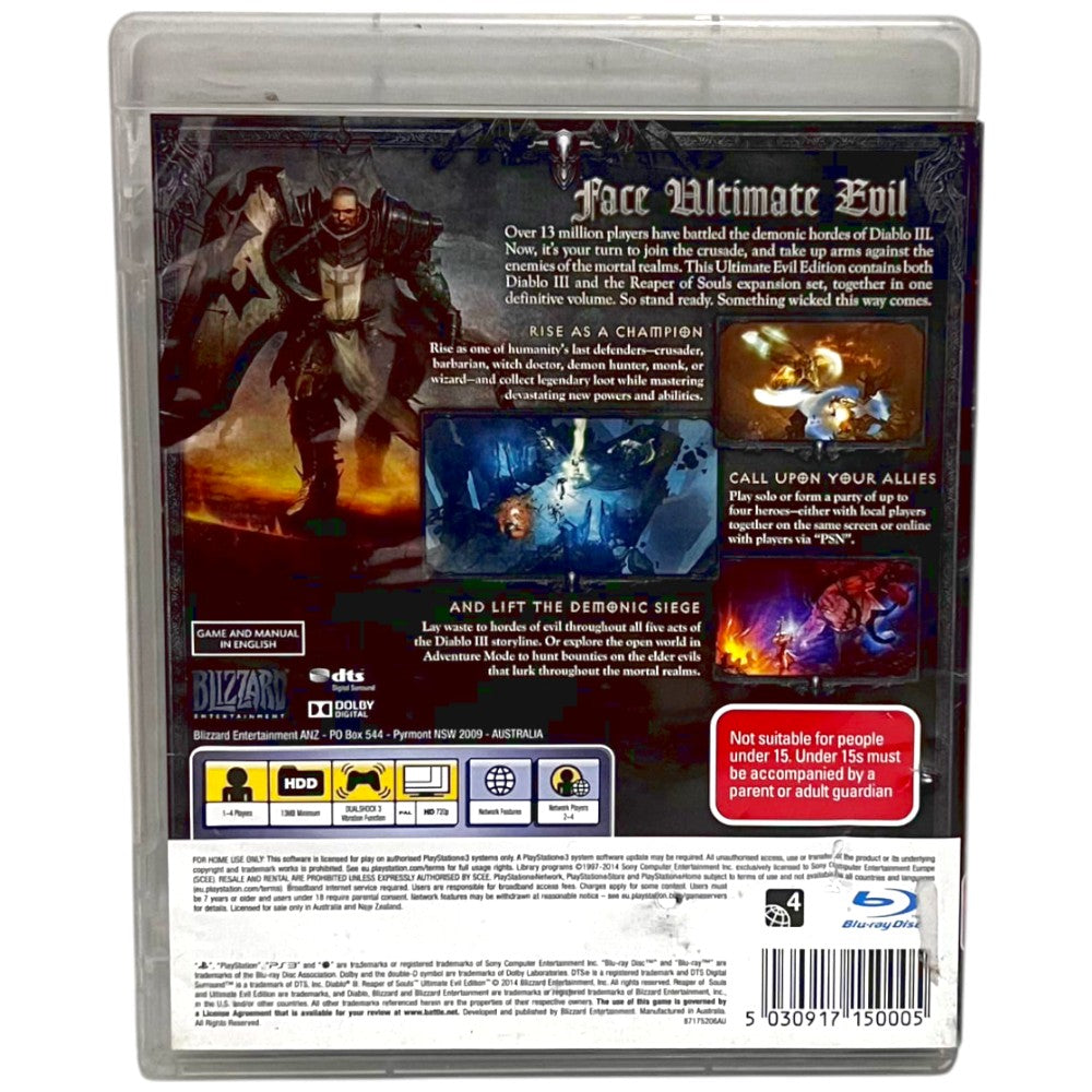 Diablo III: Reaper of Souls - PS3