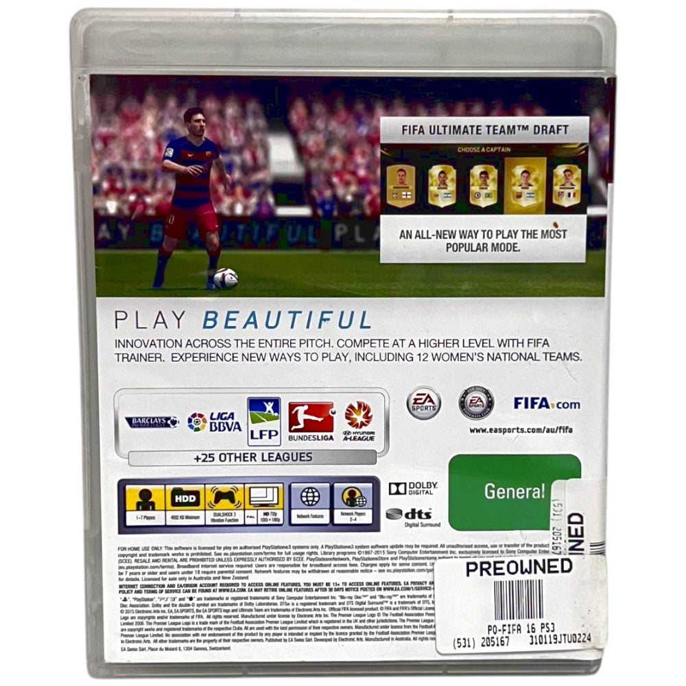 FIFA 16 - PS3