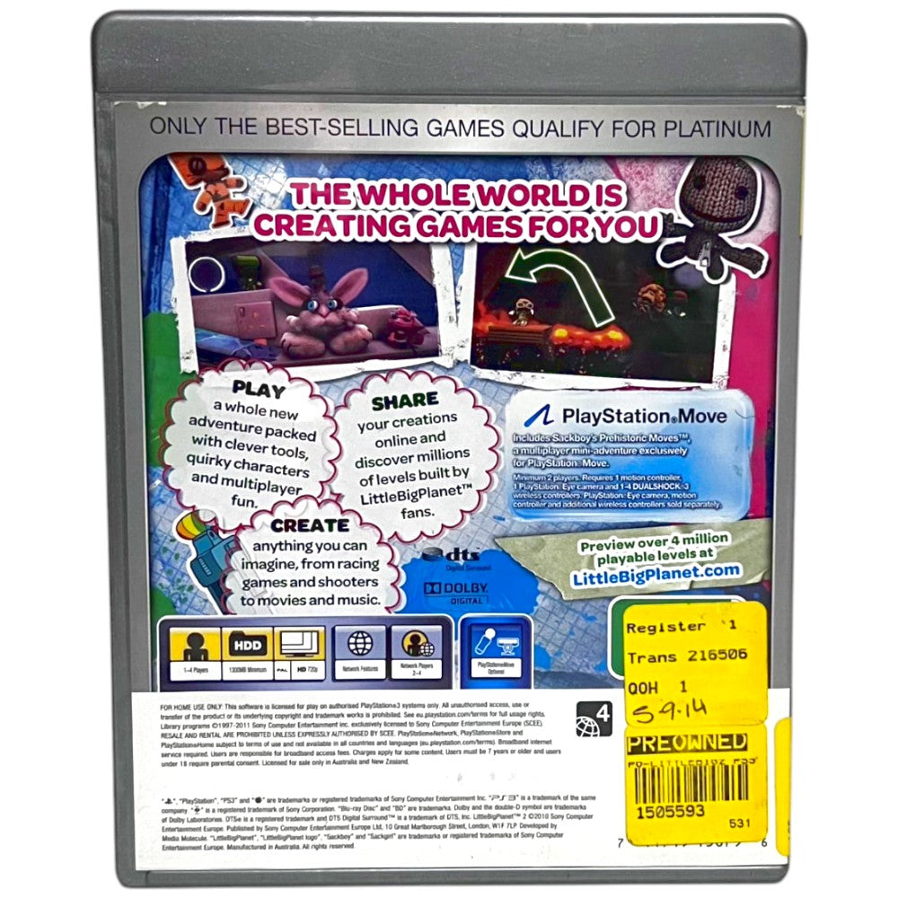 LittleBigPlanet 2 - PS3