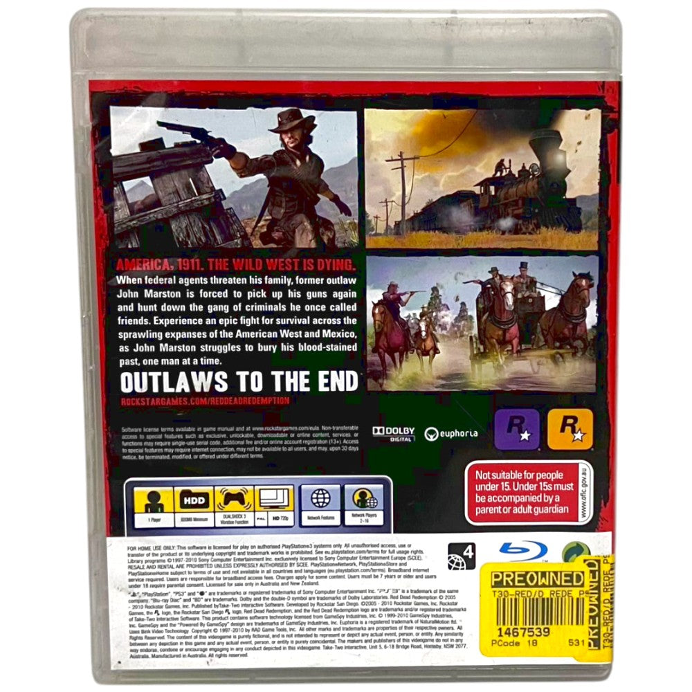 Red Dead Redemption - PS3