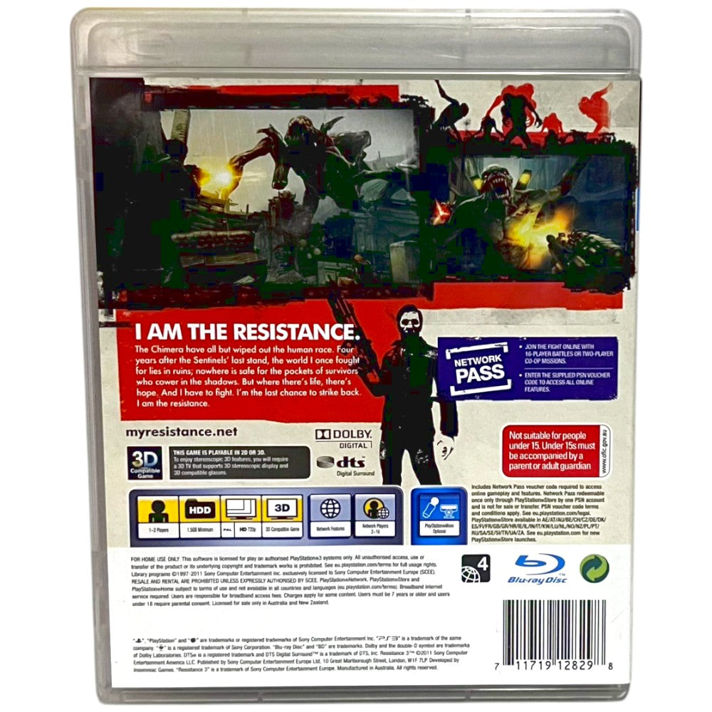 Resistance 3 - PS3