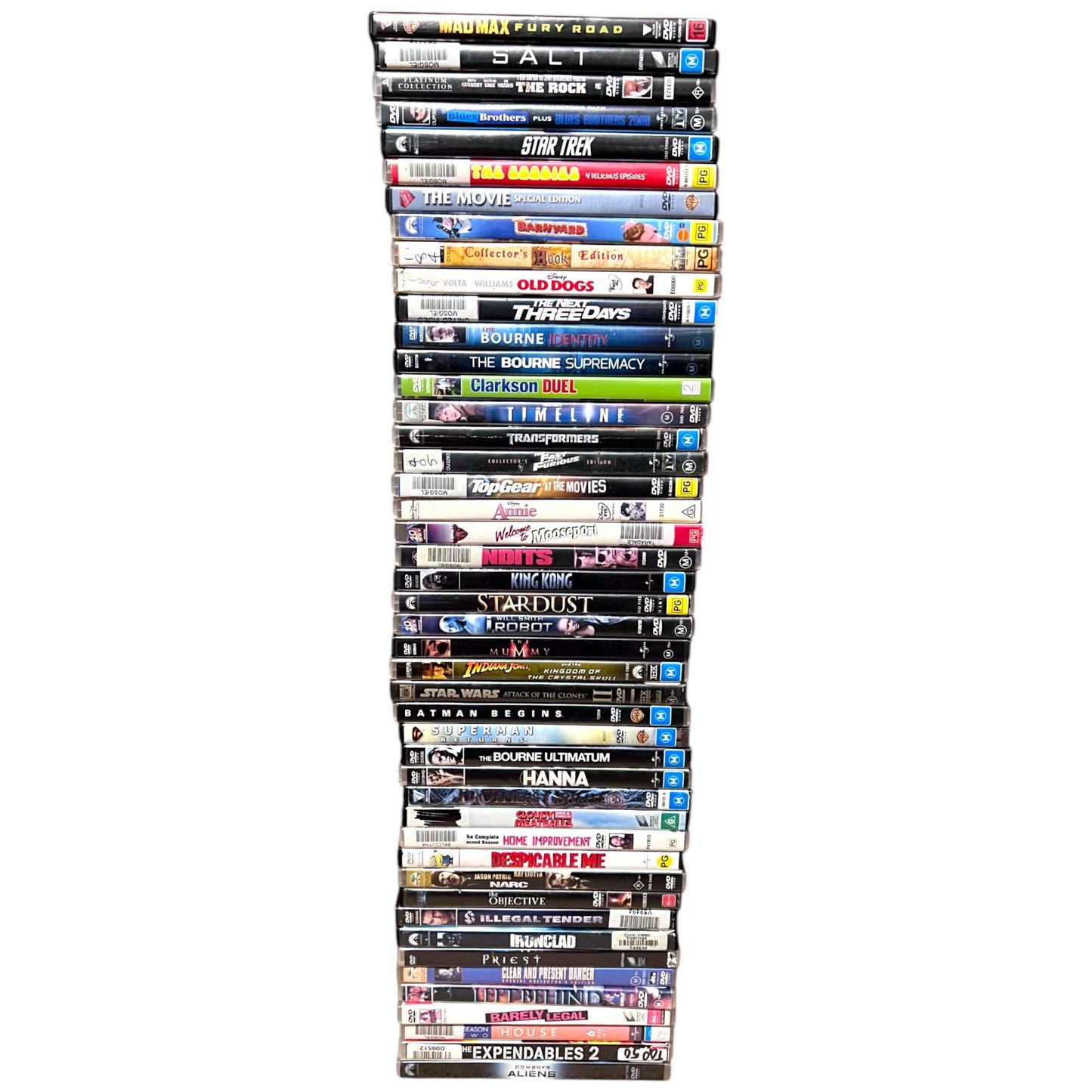 100+ Bulk Lot Movies