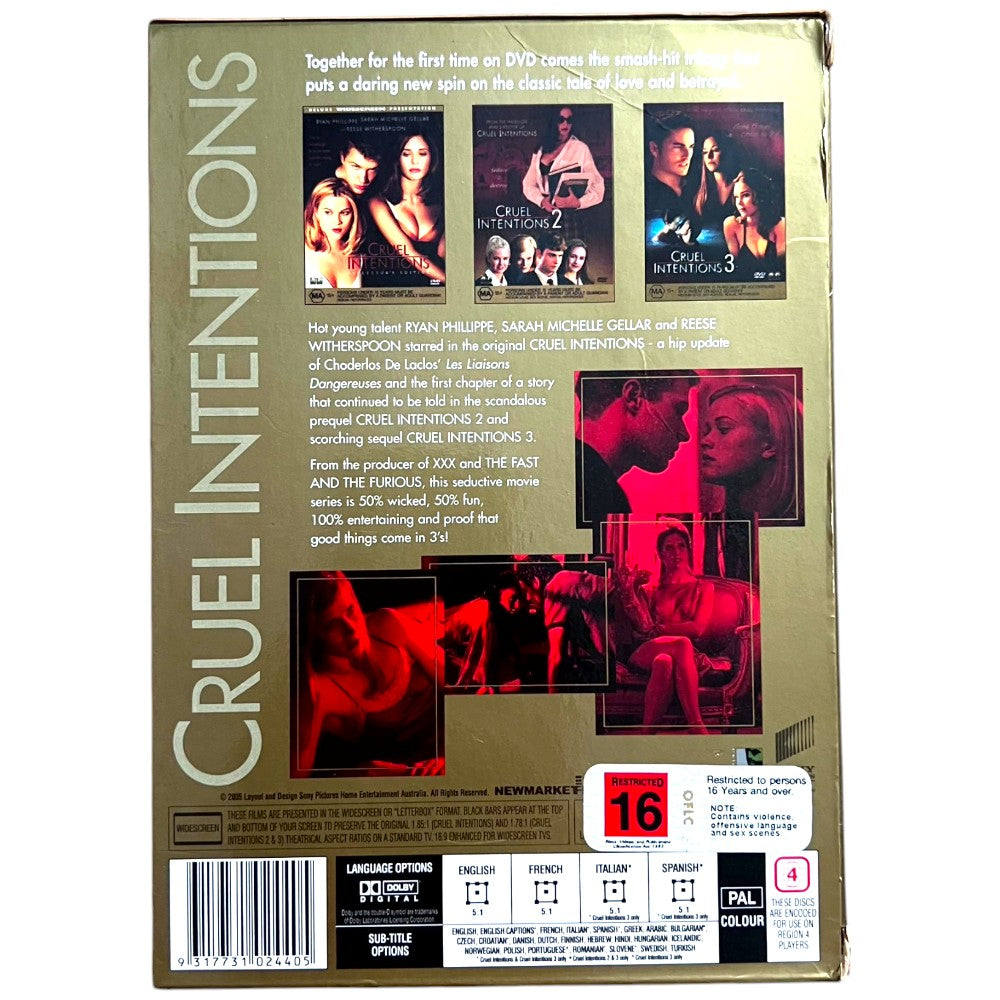 Cruel Intentions 1 2 3 Collection