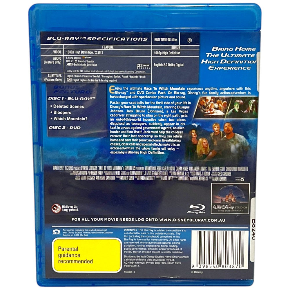 Race to Witch Mountain - Blu-Ray
