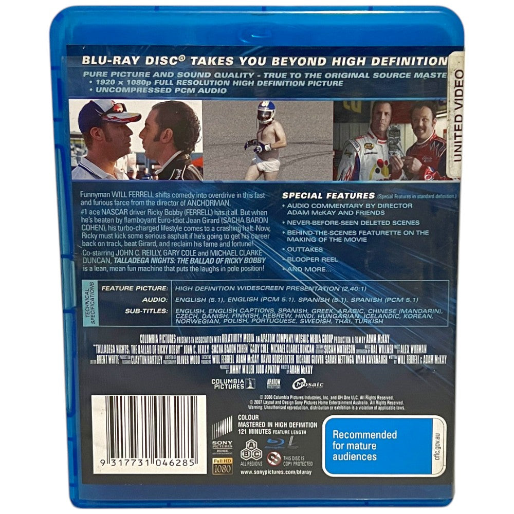Talladega Nights - The Ballad Of Ricky Bobby - Blu-Ray