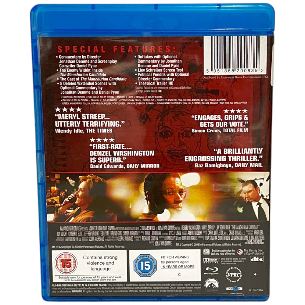The Manchurian Candidate - Blu-Ray