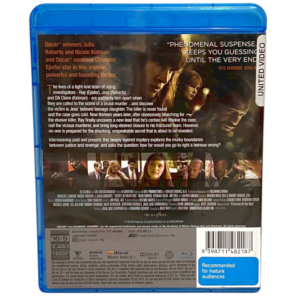 Secret in Their Eyes - Blu-Ray