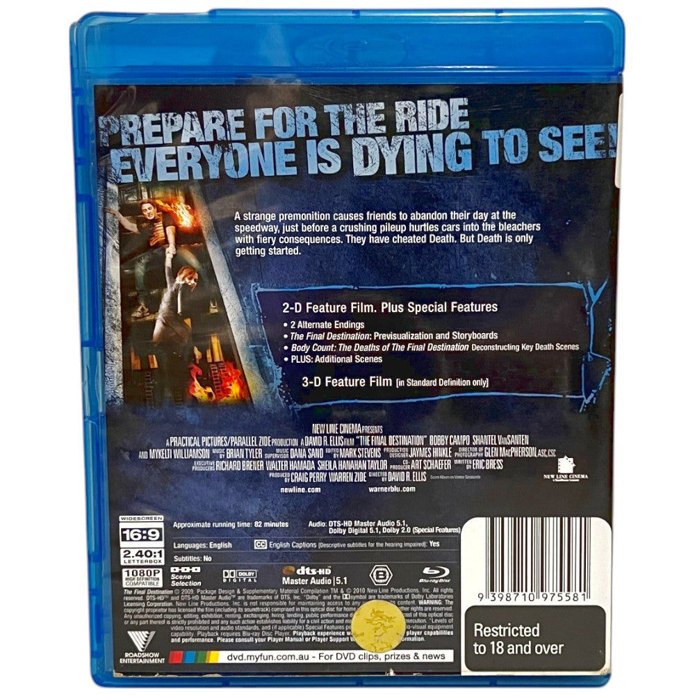 Final Destination - Blu-Ray