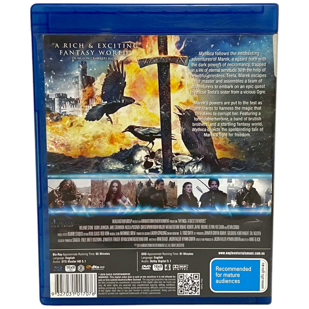 Mythica: A Quest for Heroes - Blu-Ray