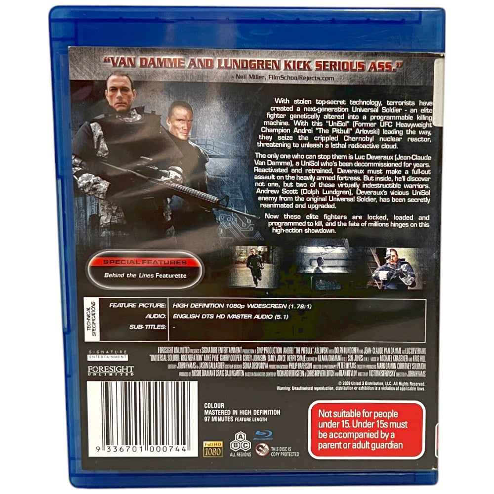 Universal Soldier: Regeneration - Blu-Ray