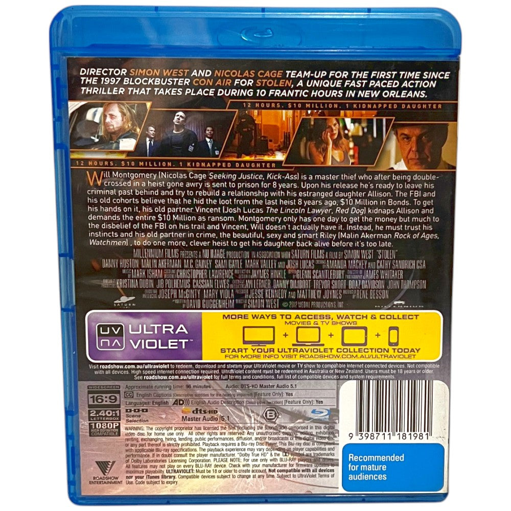 Stolen - Blu-Ray