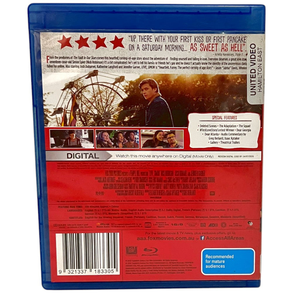 Love, Simon - Blu-Ray