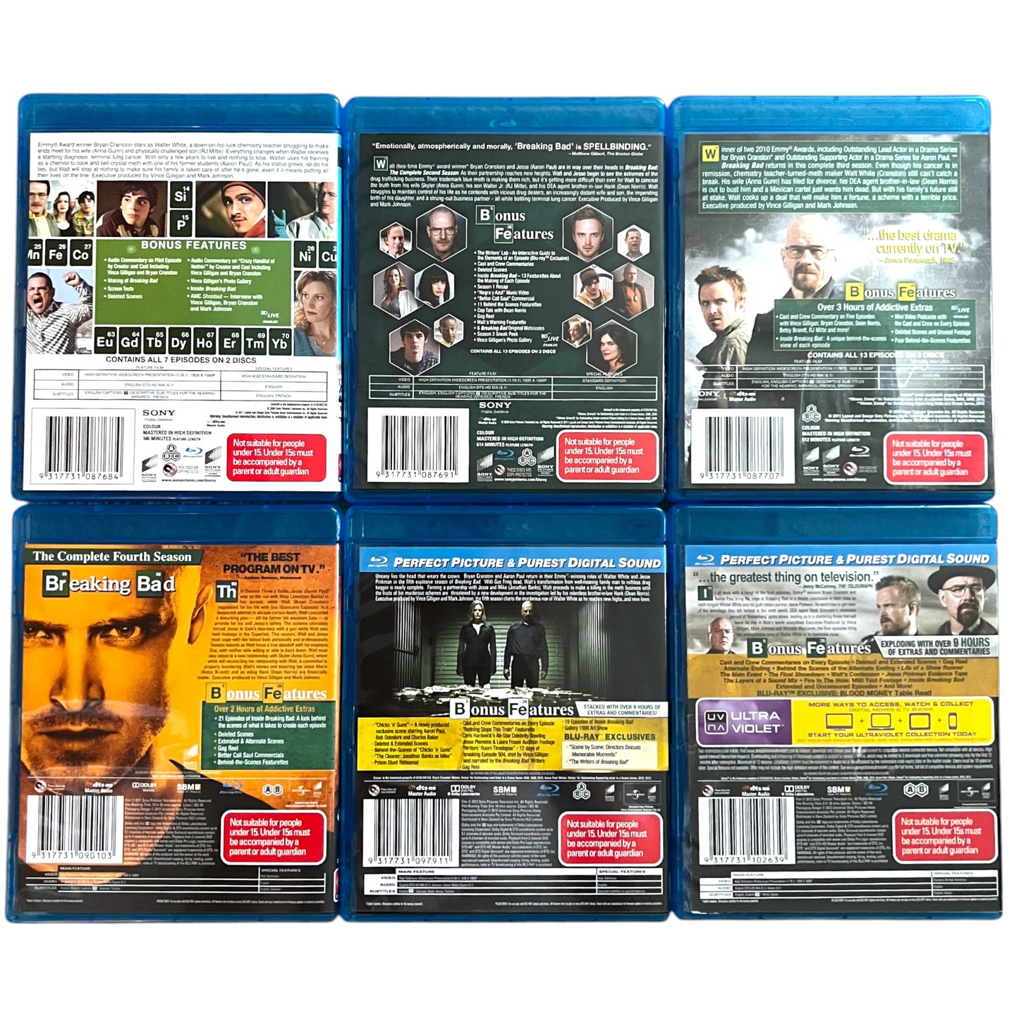 Breaking Bad Complete Series Collection - Blu-Ray