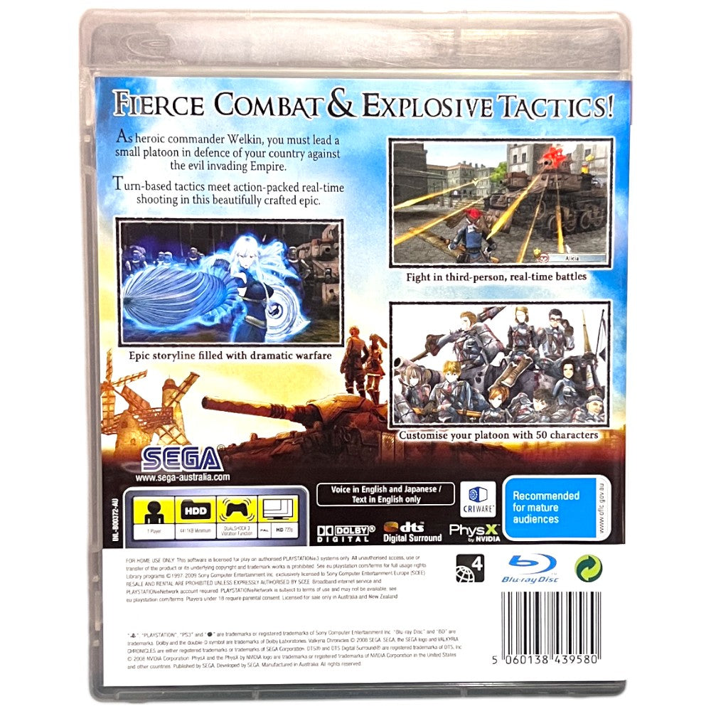 Valkyria Chronicles - PS3