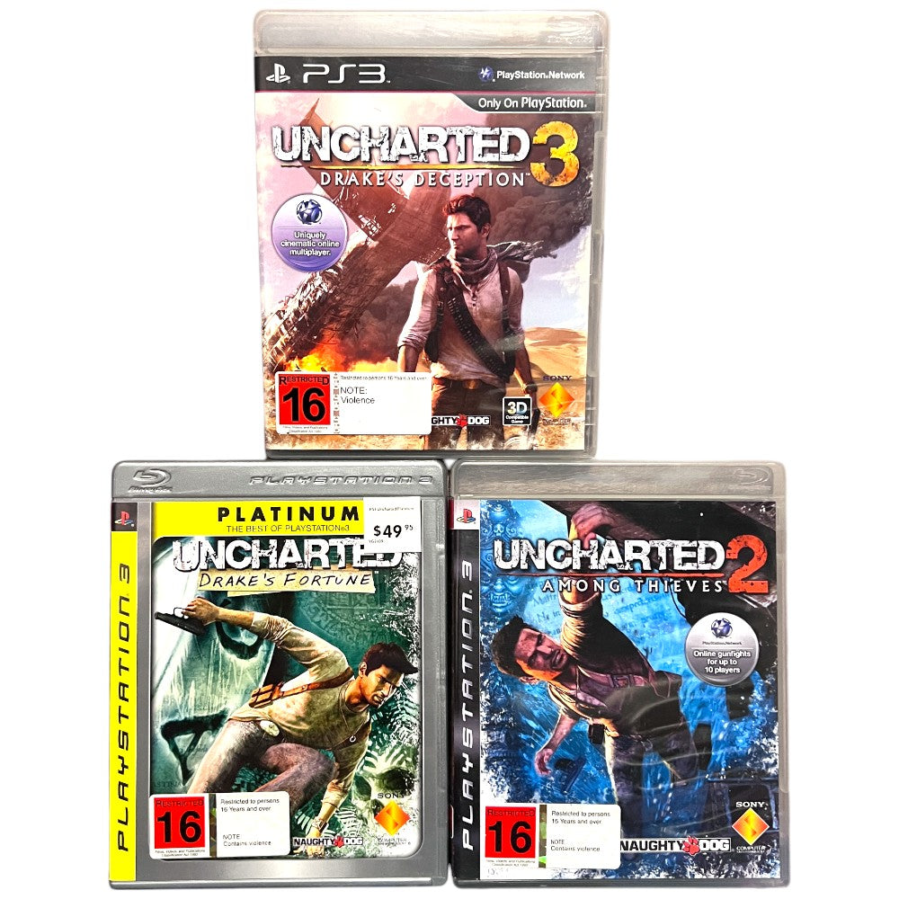 Uncharted Collection - Uncharted 1,2,3 - PS3