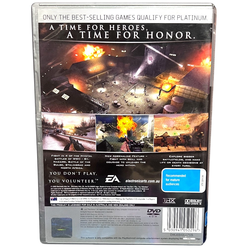 Medal of Honor: European Assault - PS2