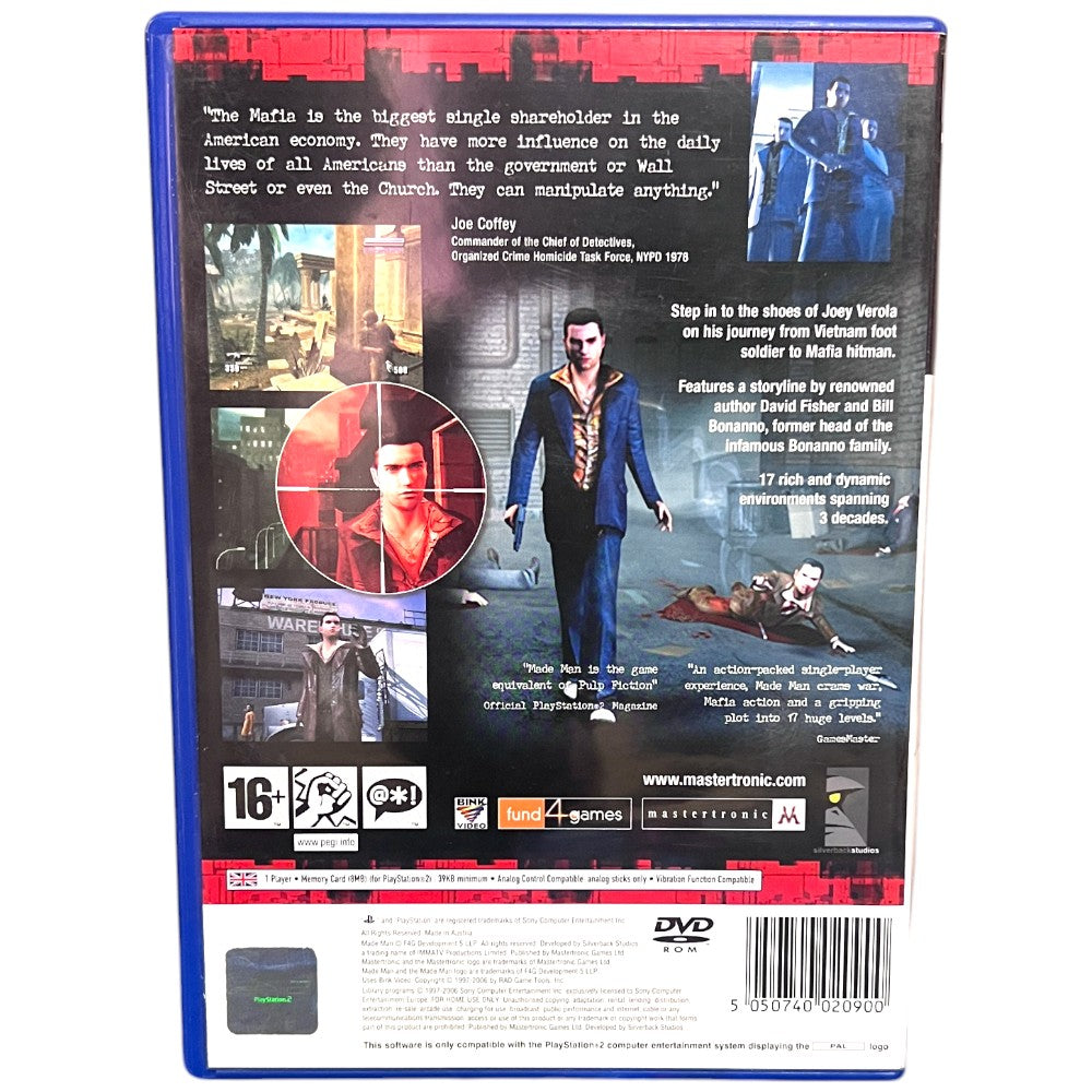 Made Man: Confessions of the Family Blood - PS2