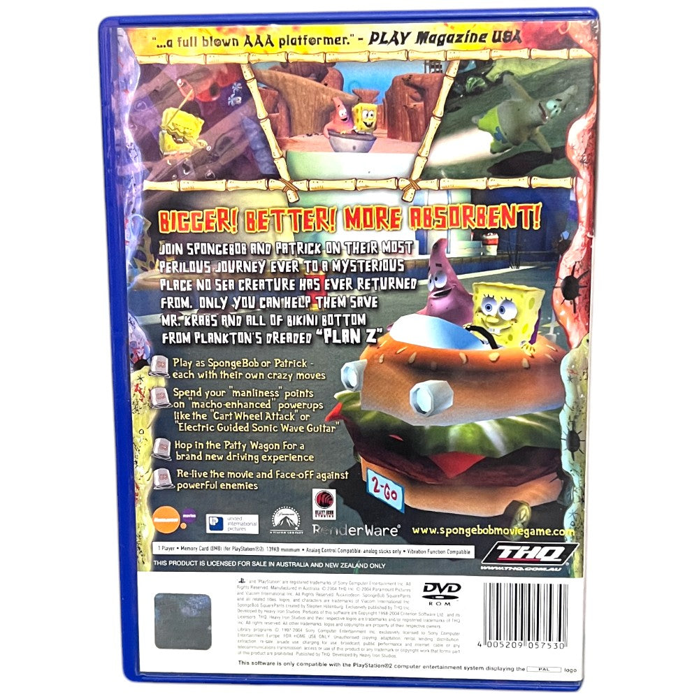 The SpongeBob SquarePants Movie - PS2
