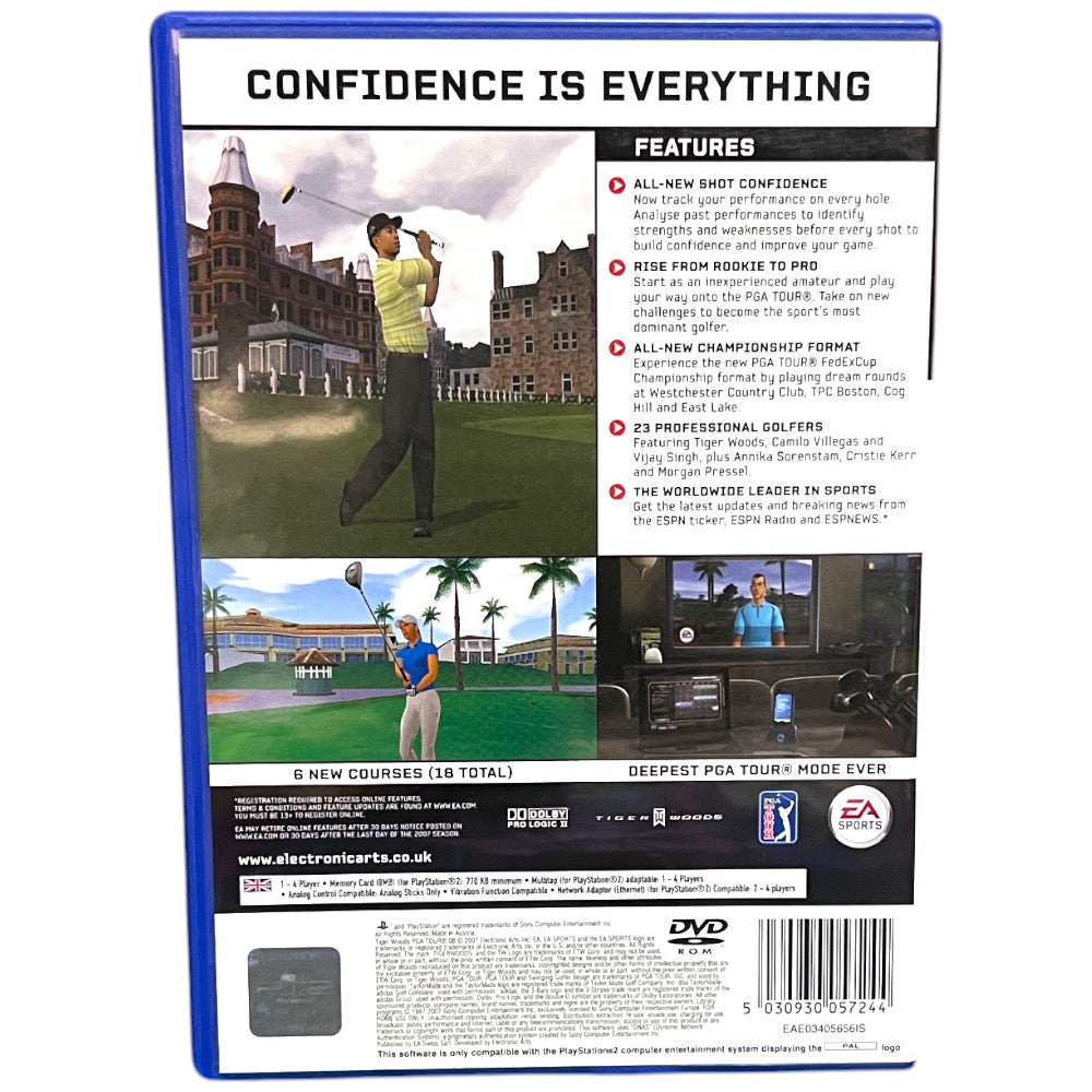 Tiger Woods PGA Tour 08 - PS2