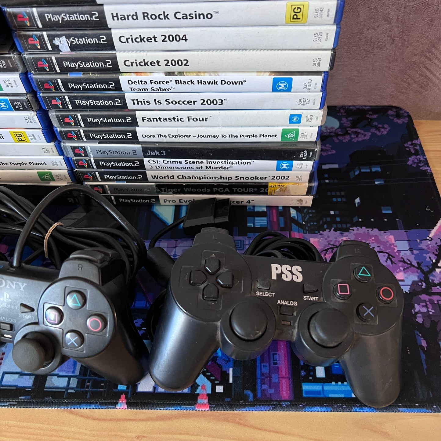 PlayStation 2 Console & Games Bundle - PS2