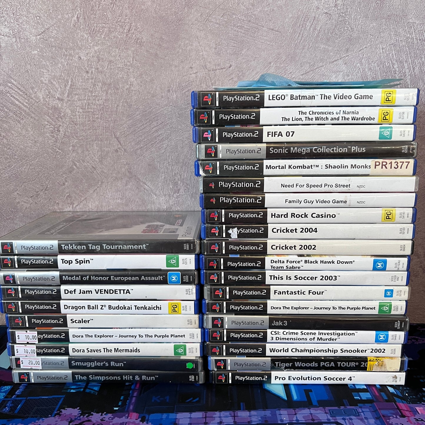 PlayStation 2 Console & Games Bundle - PS2