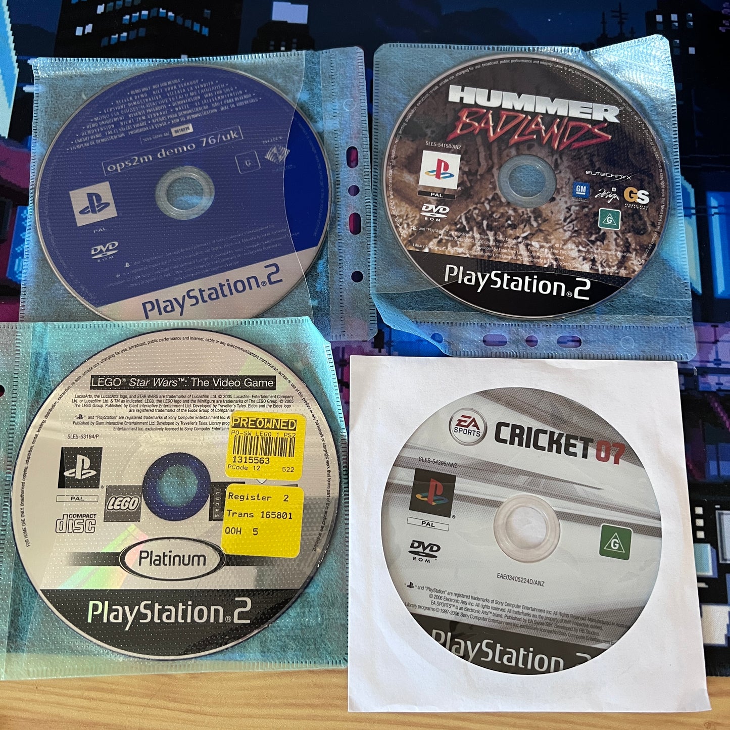 PlayStation 2 Console & Games Bundle - PS2
