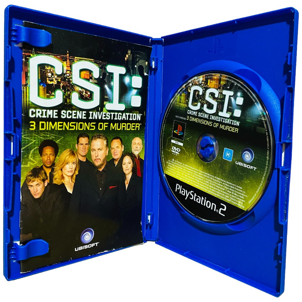 CSI: Crime Scene Investigation - 3 Dimensions of Murder - PS2