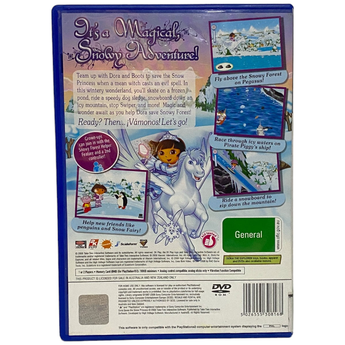 Dora the Explorer: Dora Saves the Snow Princess - PS2