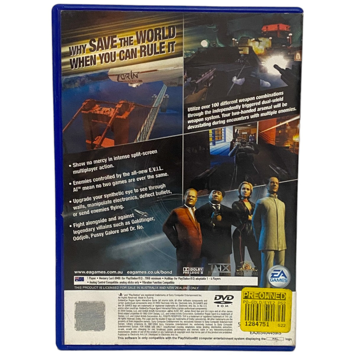 GoldenEye: Rogue Agent - PS2