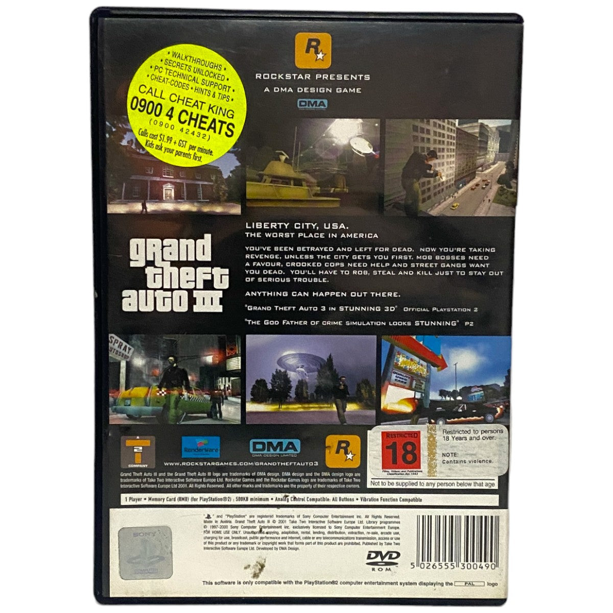 Grand Theft Auto III - PS2