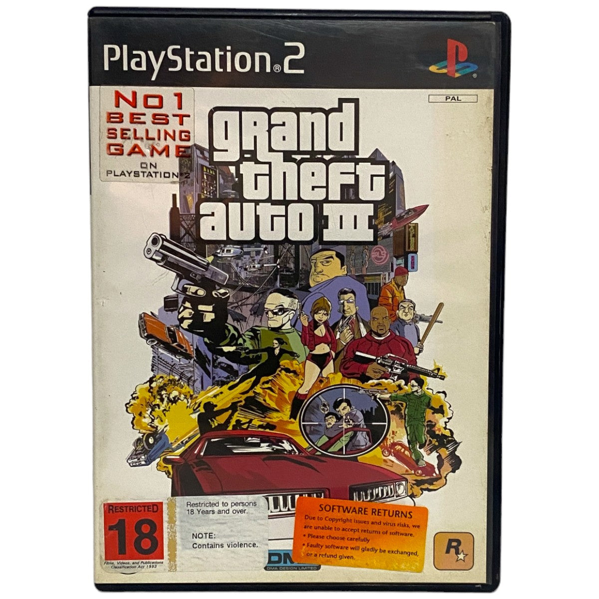Grand Theft Auto III - PS2