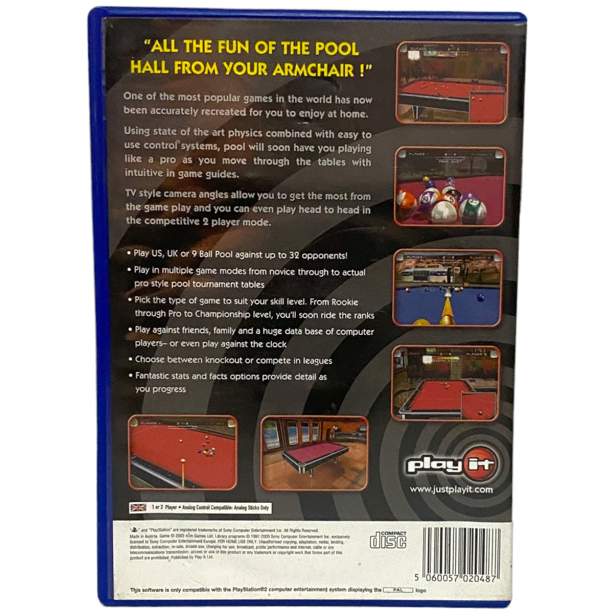 International Pool Championship - PS2
