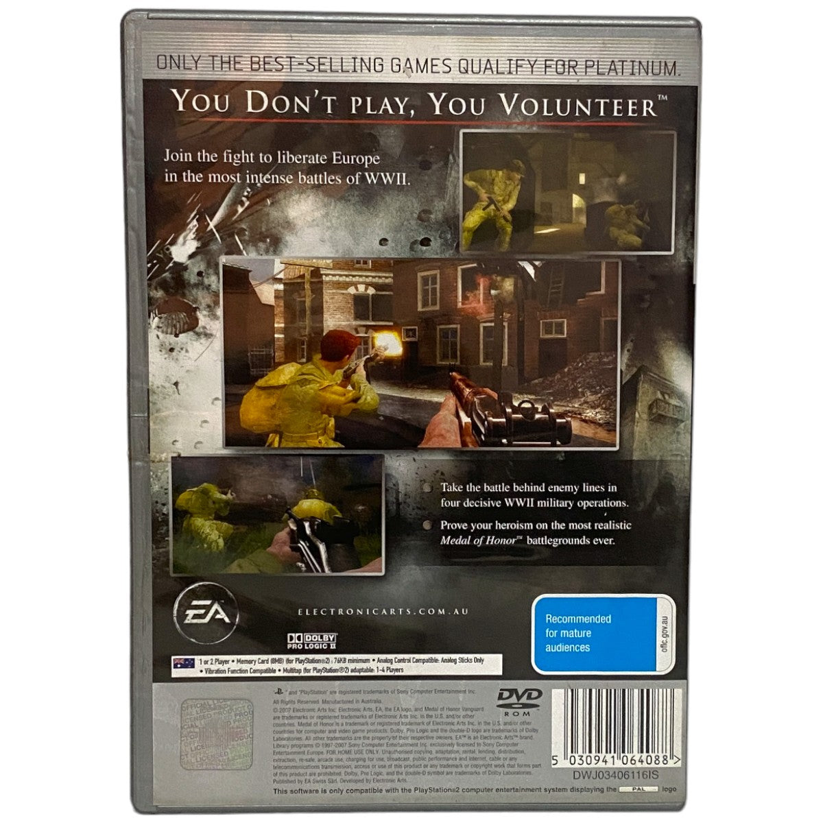 Medal of Honor: Vanguard - PS2
