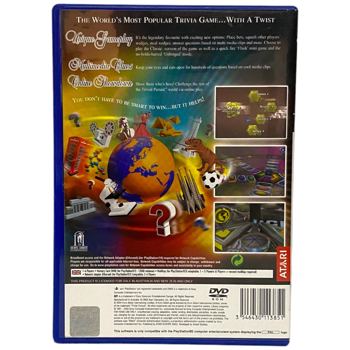 Trivial Pursuit: Unhinged - PS2