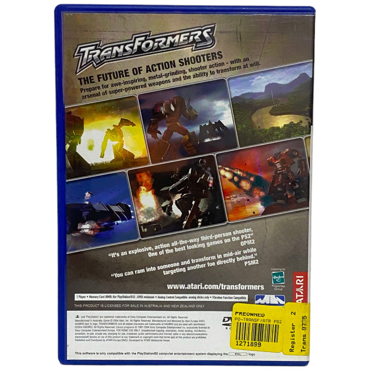 TransFormers - PS2