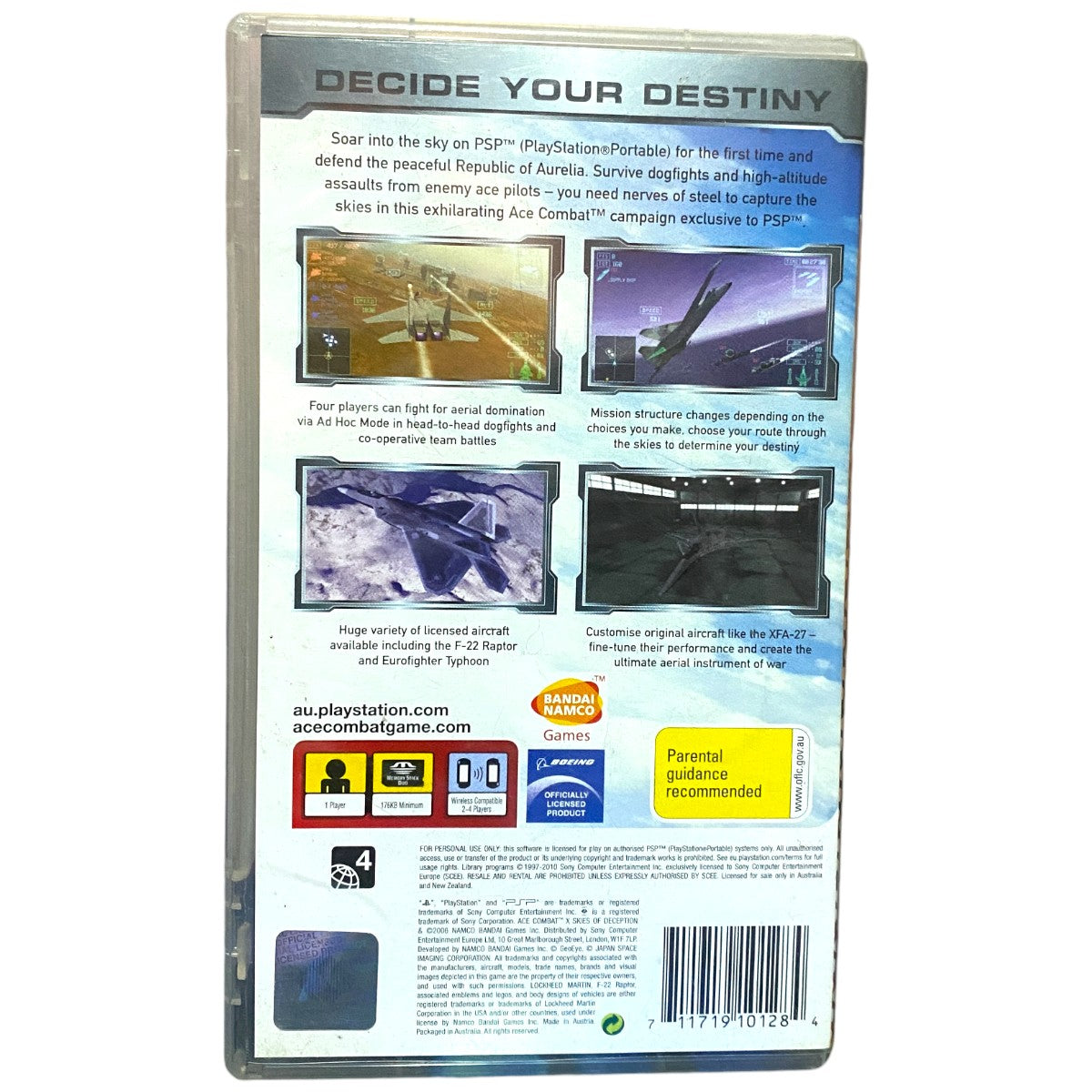 Ace Combat X: Skies of Deception - PSP