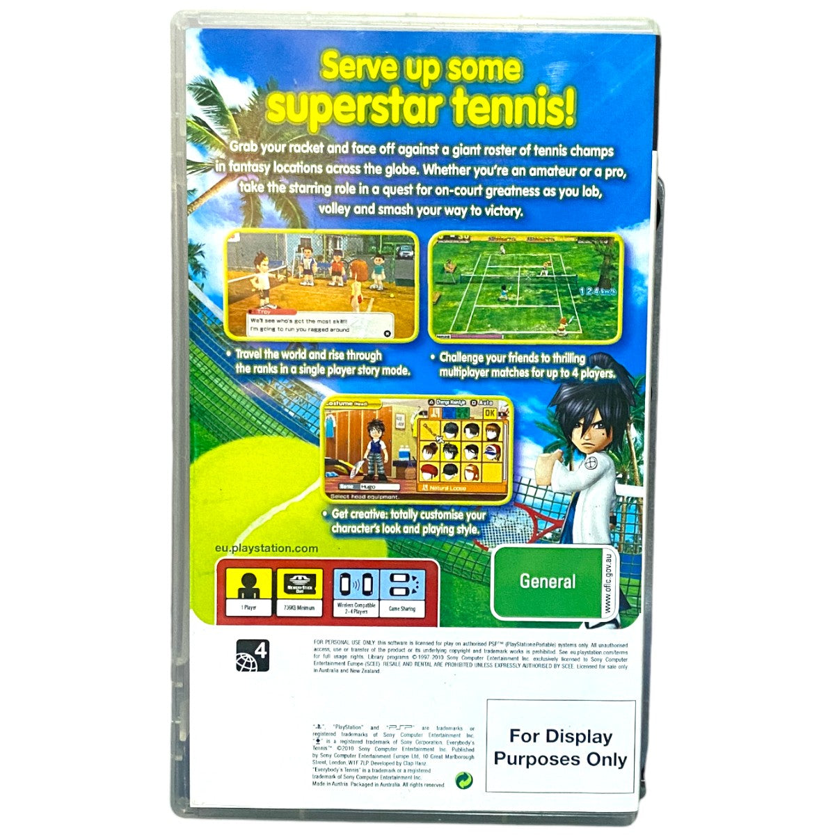 Everybody's Tennis: Get a Grip - PSP
